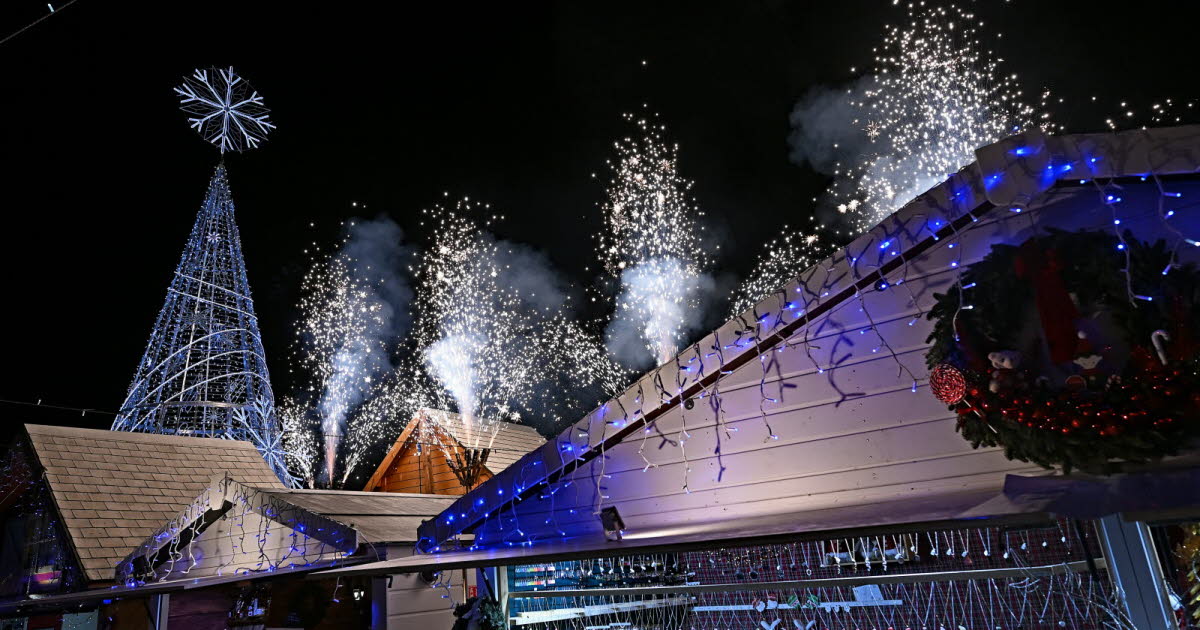 le Village de Saint Nicolas de la place Charles-III se clôture en lumière et en magie