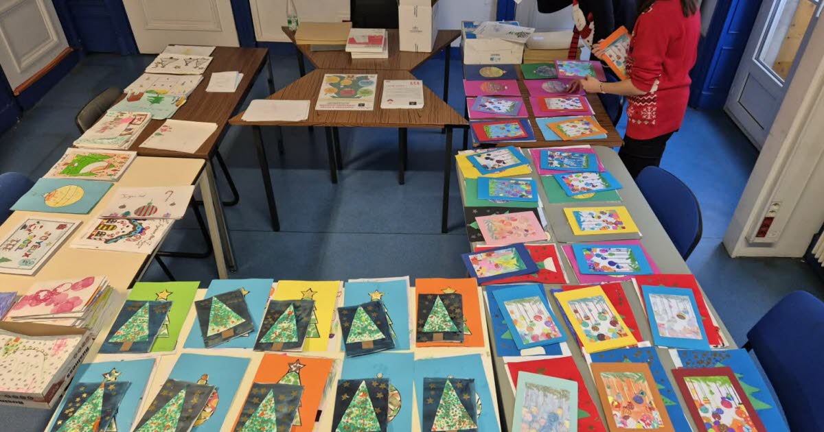 Saint-Étienne. Des dessins pour illuminer le Noël de personnes isolées