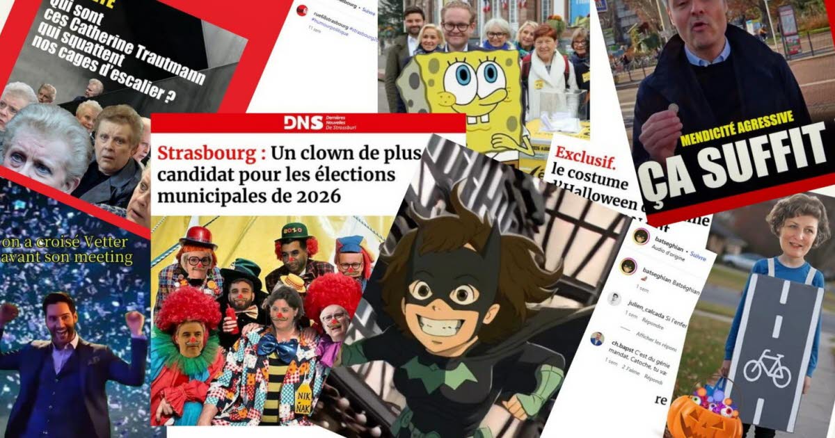 à Strasbourg, des comptes parodiques s’emparent des élections sur les réseaux