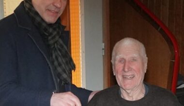 Houdemont. Une attention pour Marius Di Guisto, doyen de la commune