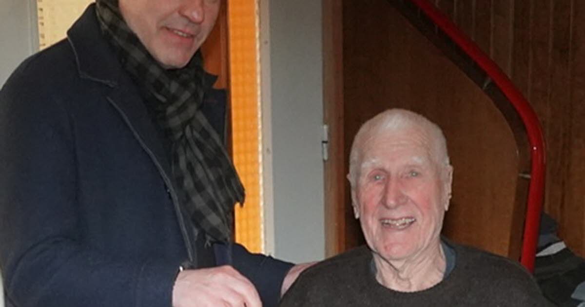 Houdemont. Une attention pour Marius Di Guisto, doyen de la commune