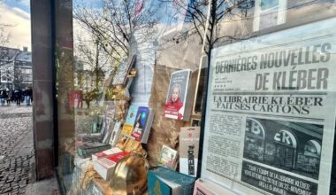 dernier tour à la librairie Kléber avant les travaux