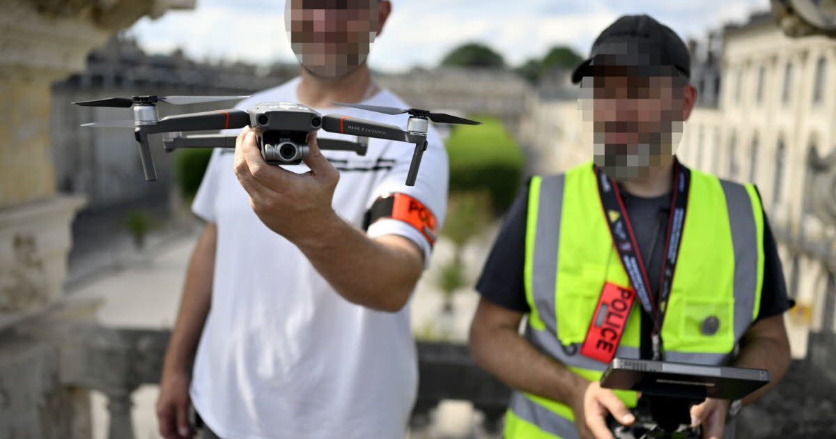 un drone déployé dans le ciel de Nancy et de l’agglomération