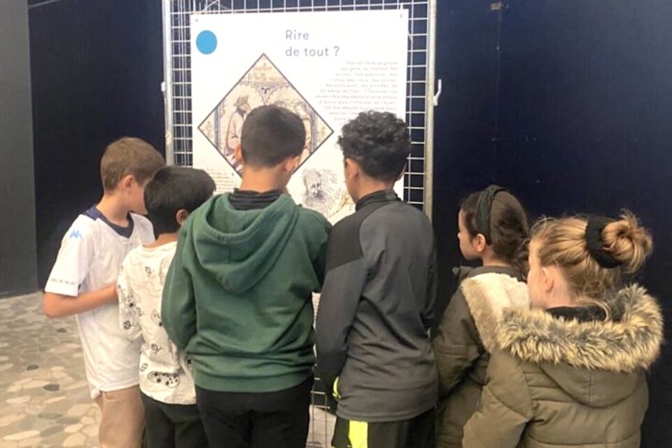 L'exposition « La Séparation » retrace, avec 21 tableaux (dessins de presse et caricatures) le processus de sécularisation de 1789 à 1905