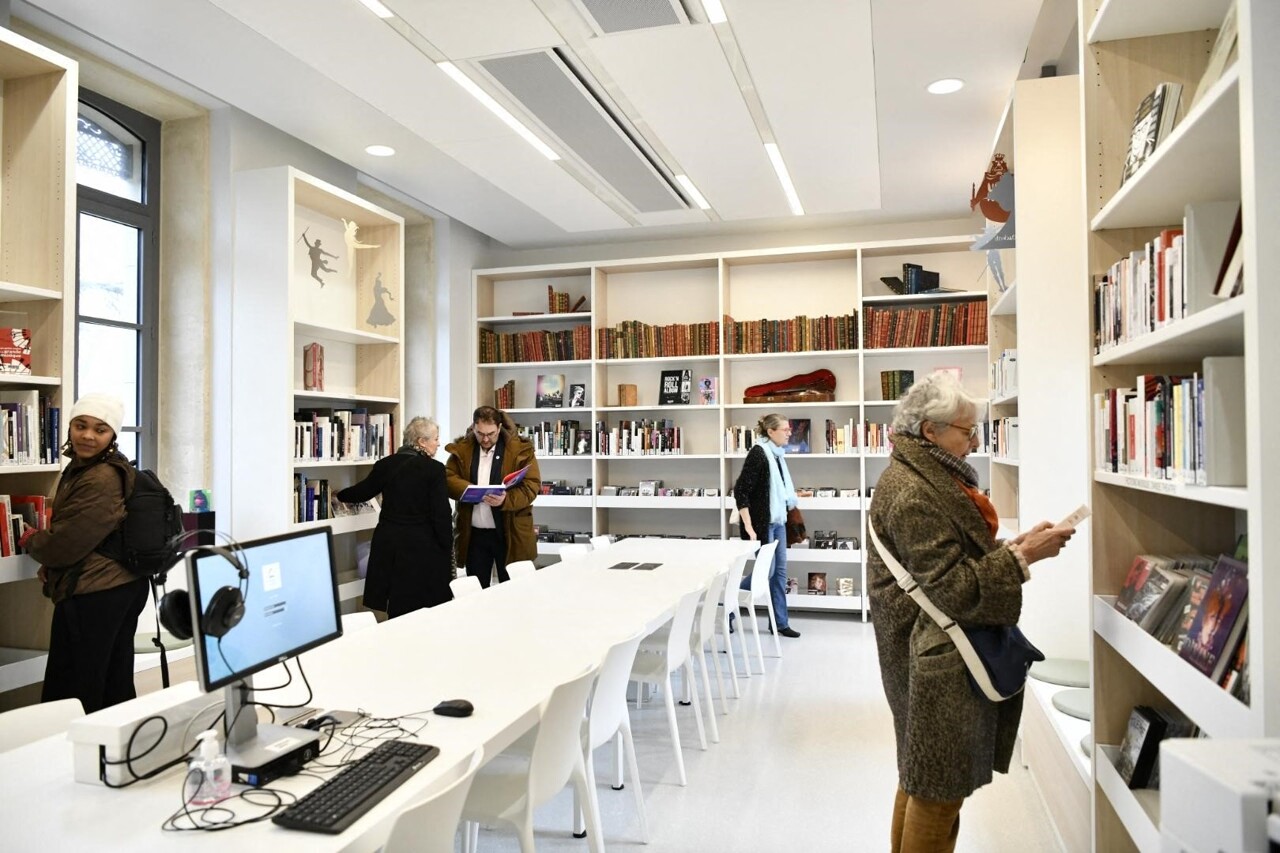 à Montpellier, la médiathèque "Cité des Arts" s'ouvre au public