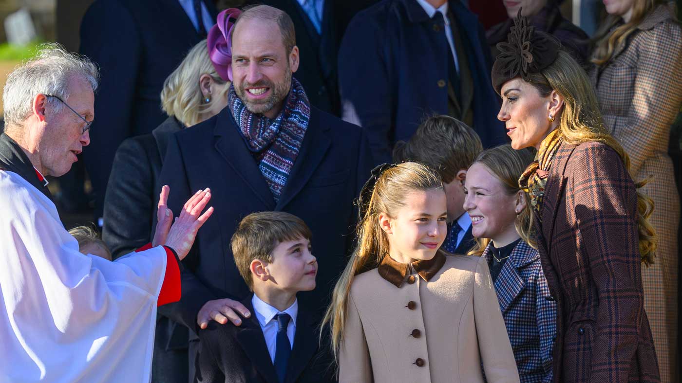 La famille royale britannique photographiée après le service de Noël à Sandringham