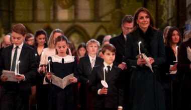La princesse de Galles lance les célébrations de Noël entourée de ses trois enfants et de la famille royale