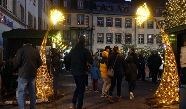 Place d’Armes à Sélestat.   Photo Jean-Paul Kaiser