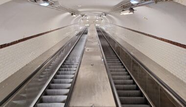 RATP. Avec ses 256 marches, cette station de métro de Paris a le plus grand escalator du réseau