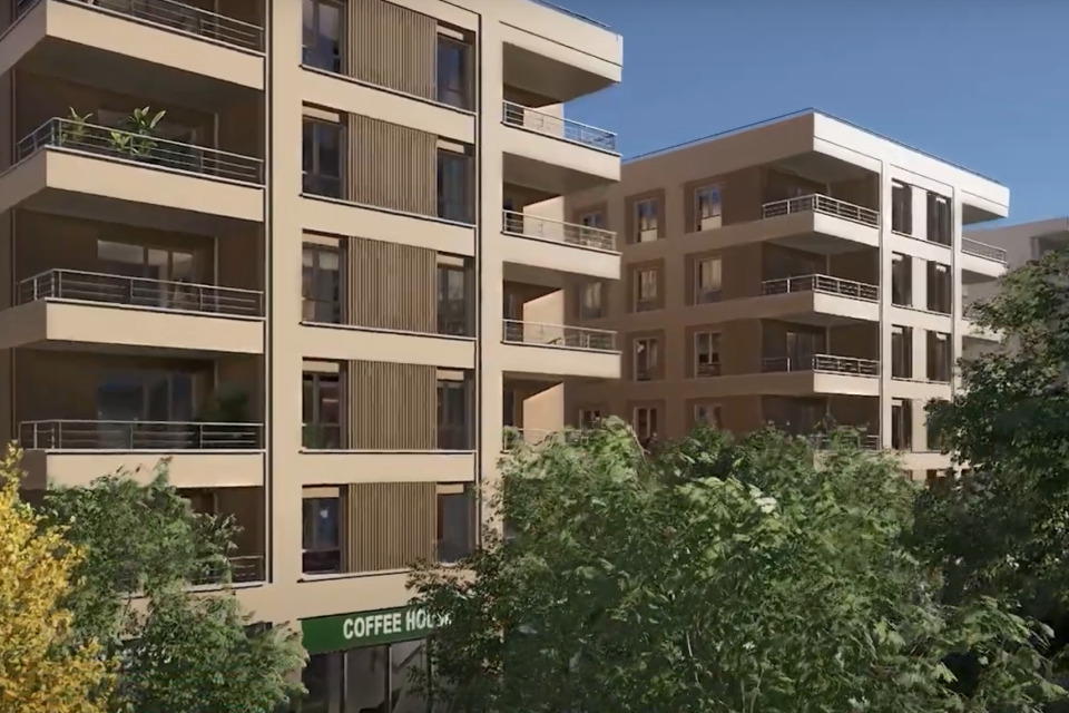 Au total, 950 logements vont être construits dans le nouveau quartier. 200 seront disponibles dès 2027.