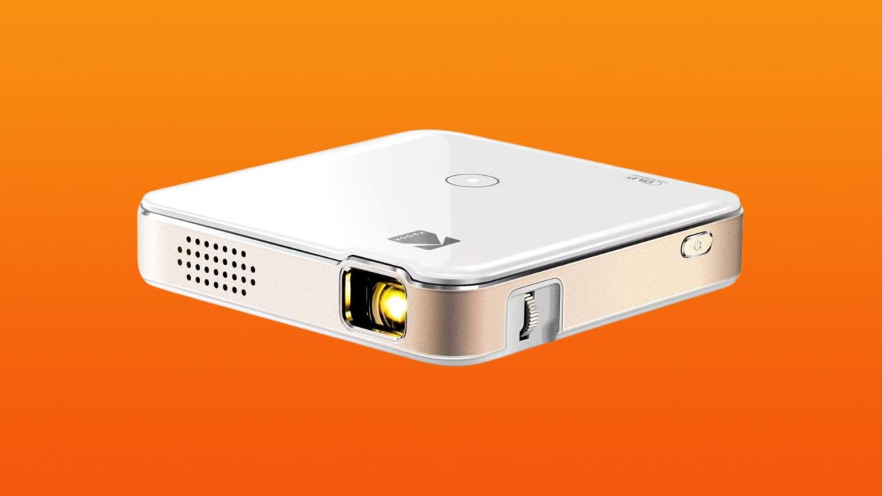 Ce mini vidéoprojecteur Kodak est à prix réduit chez Amazon.