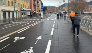 Nice. Le port transformé avec des terrasses sur les quais, le projet clivant d'Estrosi