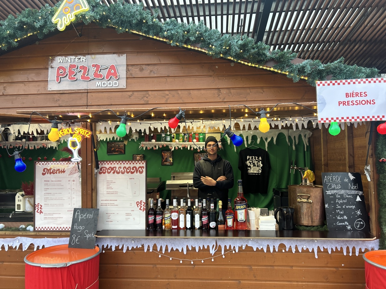 quand la pizza s invite au marche de noel 1