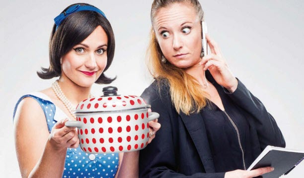 "Sois parfaite et t'est toi" à L'Entrepot les 8, 9 et 10 janvier 226. Cette comédie originale explore avec humour le choc des générations entre une femme contemporaine et sa grand-mère. Photo Dr