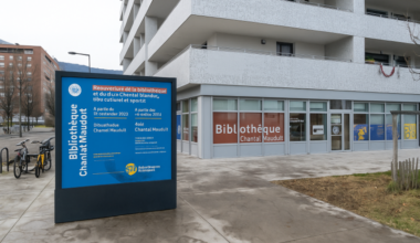 Réouverture de la bibliothèque Chantal Mauduit dans un lieu temporaire à Grenoble. © Mathieu Nigay - Ville de Grenoble