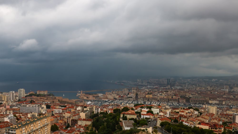 pas de flocons ce mardi après-midi à Marseille