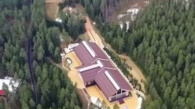 Une des résidences de Vladimir Poutine située à Valdaï, entre Moscou et Saint-Pétersbourg.