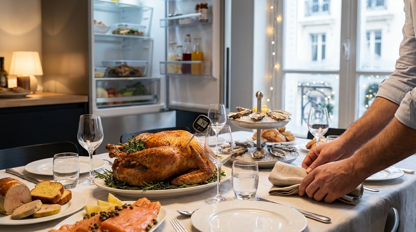 Gare à l'intoxication alimentaire à Noël : cette erreur avec vos plats de fêtes met les plus fragiles en danger