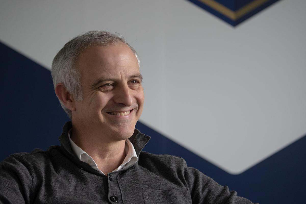 Alain Roche, lorsqu’il était directeur sportif des Girondins.