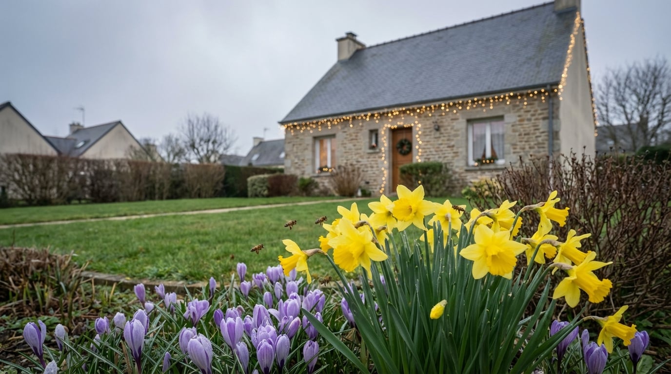 Royaume-Uni : ce signe inquiétant du climat dans les jardins, ces fleurs de printemps déjà en décembre