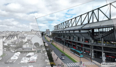 les travaux du trambus débutent pour deux ans