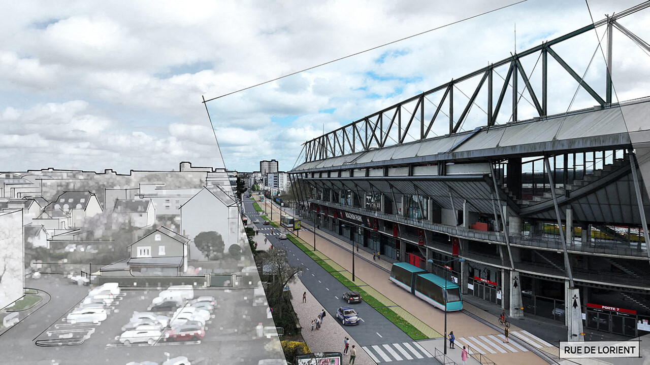 les travaux du trambus débutent pour deux ans