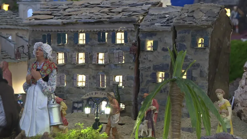 Dans la crèche de Penta-di-Casinca, chaque détail compte. 