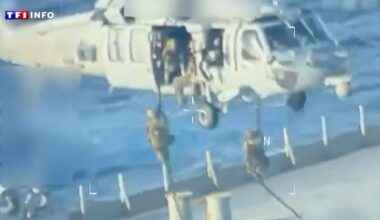 Les images de l'impressionnante saisie d'un pétrolier par les États-Unis au large du Venezuela