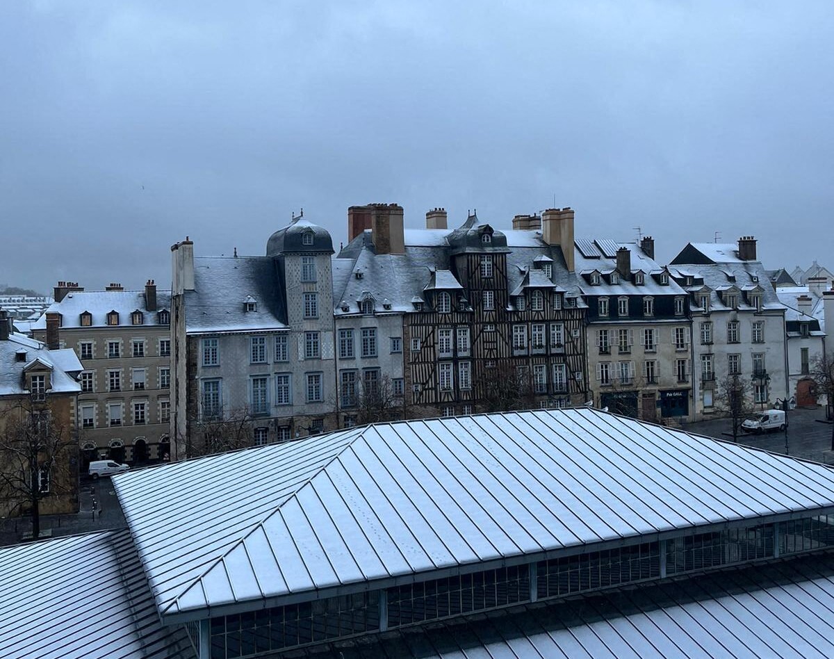 voici où les flocons devraient tomber