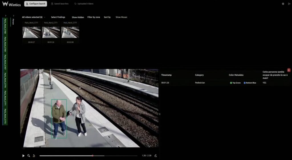 Le logiciel de Wintics retrouve les individus à partir de simples questions écrites.
