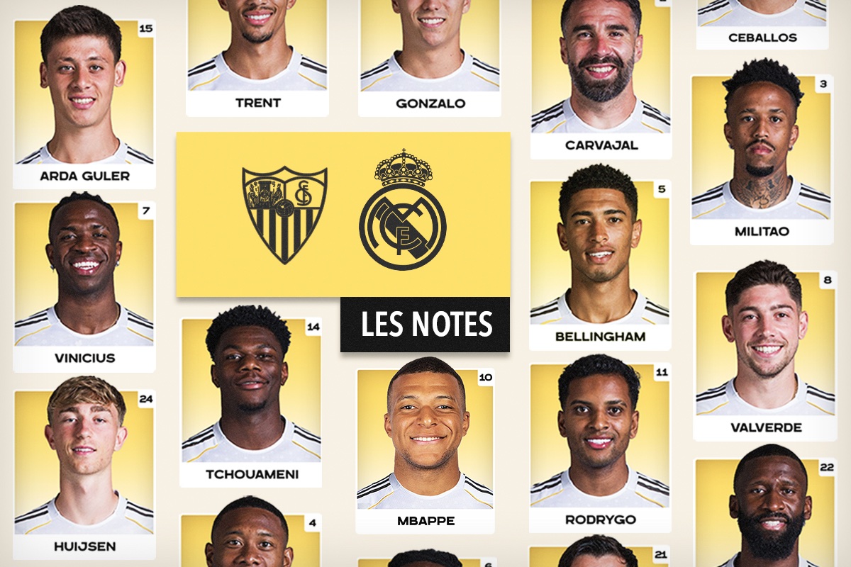 Notes : Real Madrid - Séville FC