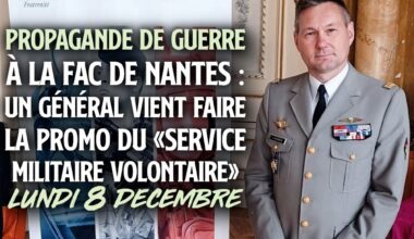 Le général Vincent Alexandre, en charge du service militaire volontaire, viendra à l