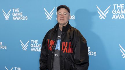 Le développeur de jeux vidéo Vince Zampella aux Game Awards à Los Angeles, le 11 décembre 2025. (CORINE SOLBERG/SIPA)