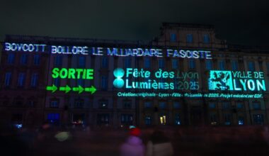 Fêté des Lumières à Lyon. Des écologistes revendiquent les messages de haine du Musée des Beaux-Arts -