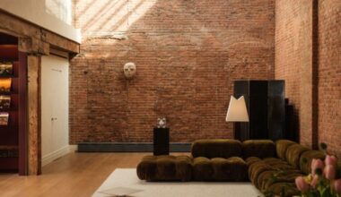 New York : une ancienne fabrique de bonbons métamorphosée en loft chaleureux