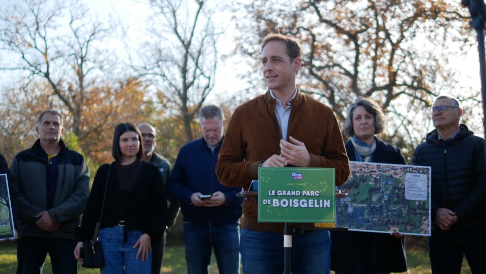 Robin Prétot souhaite créer un "petit frère du parc Borély" dans le secteur de Boisgelin