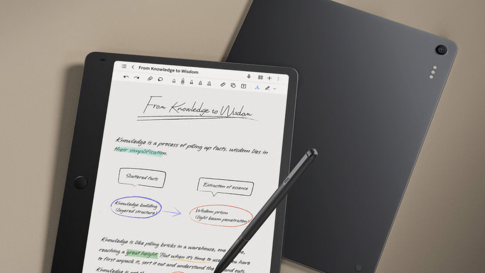 La nouvelle liseuse de TCL est la championne de la prise de notes