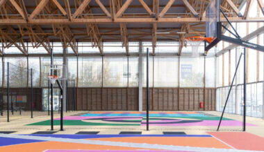 Terrain de basket aux Bassin à Flot