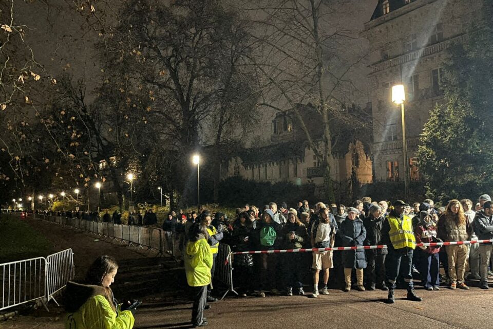 Les premiers visiteurs sont entrés dans le parc de la Tête d'Or.