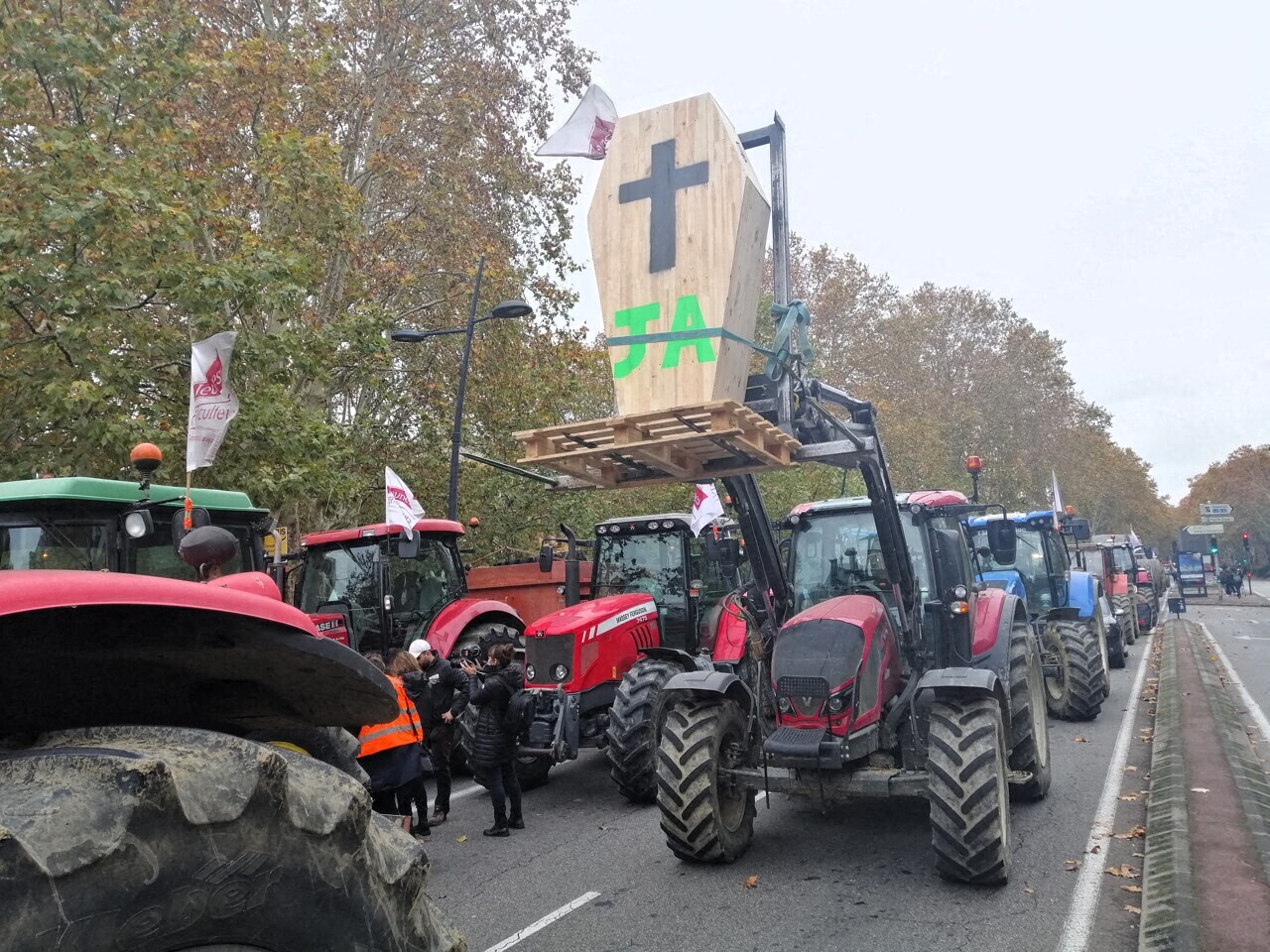 Les agriculteurs préparent deux nouveaux coups d'éclat en Haute-Garonne et à Toulouse