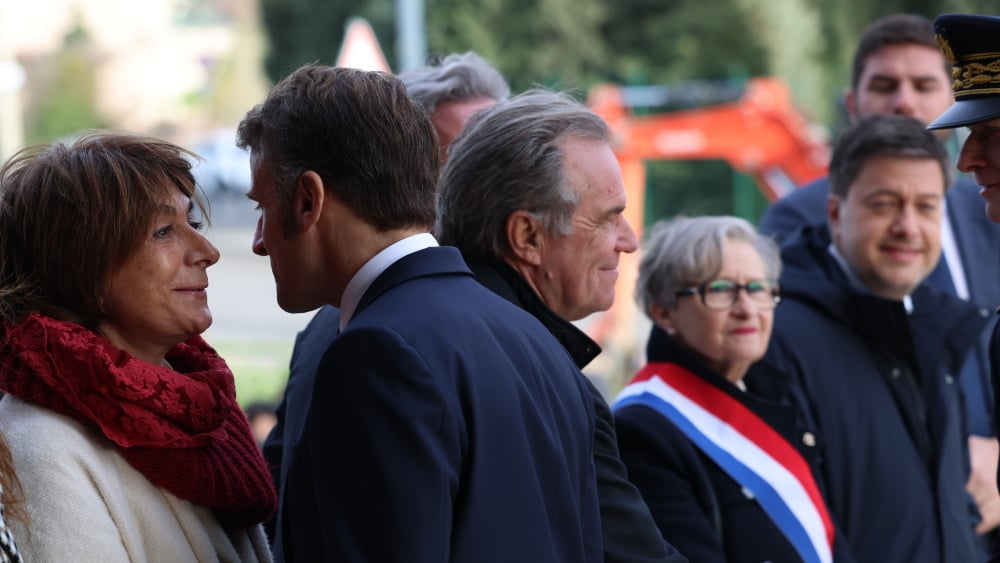 À Marseille, la visite de Macron tourne à la campagne municipale en grand