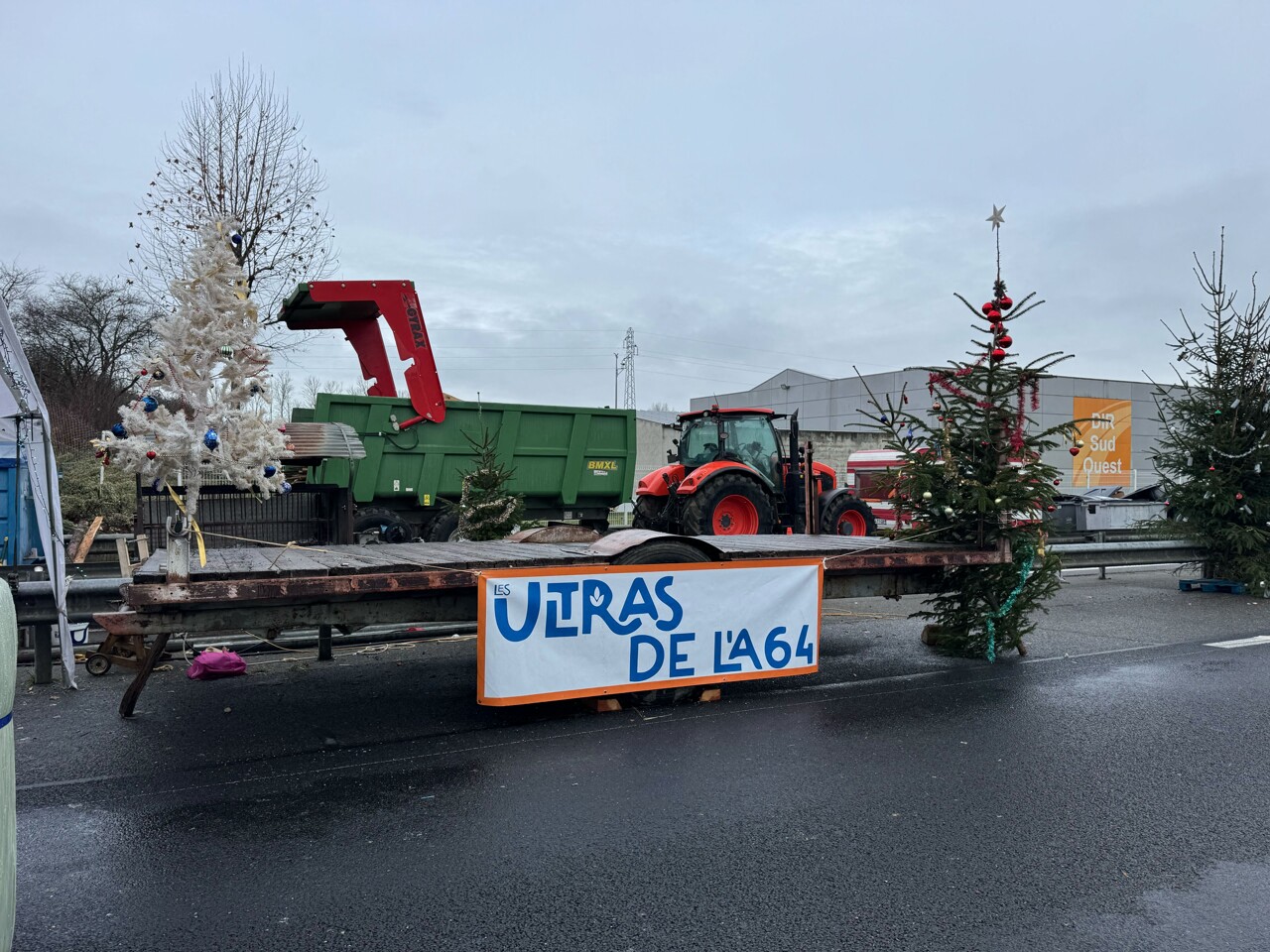 quelles sont les routes fermées autour de Toulouse ce lundi ?