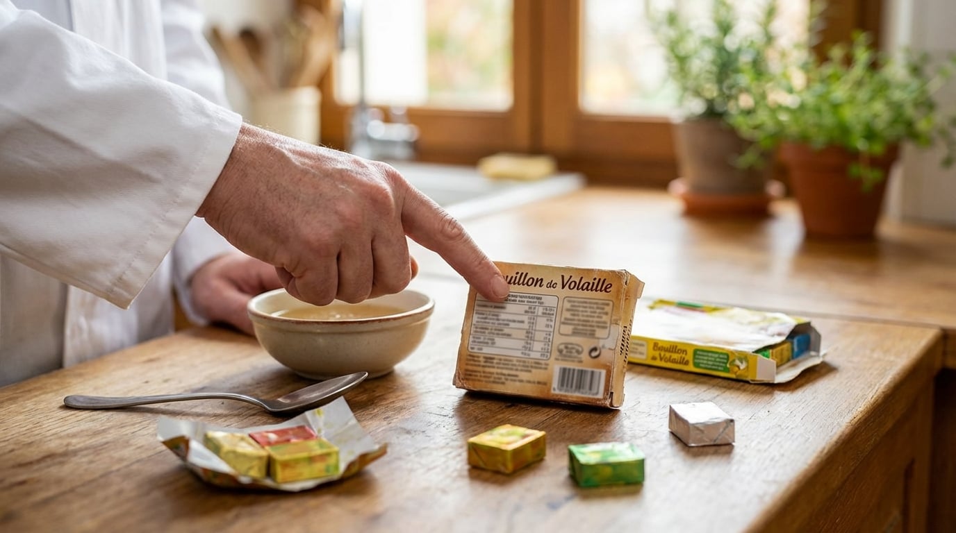 ces 4 bouillons de cube sont les pires selon ce célèbre nutritionniste