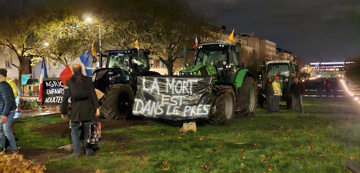 la colère noire des éleveurs qui ont manifesté à Rouen
