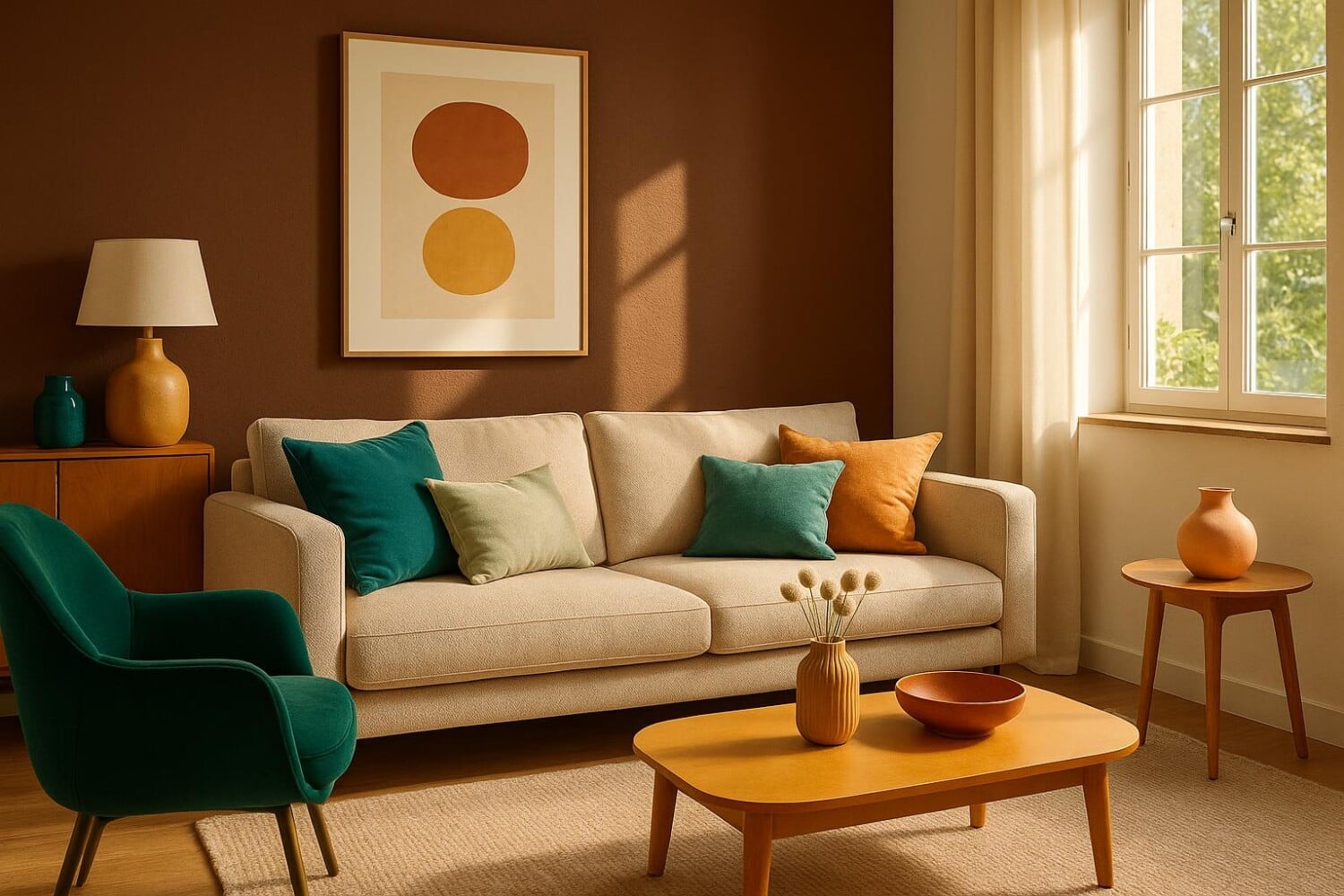 entre bruns chocolat et jades apaisants, à connaître avant de repeindre Le Journal de la Maison.