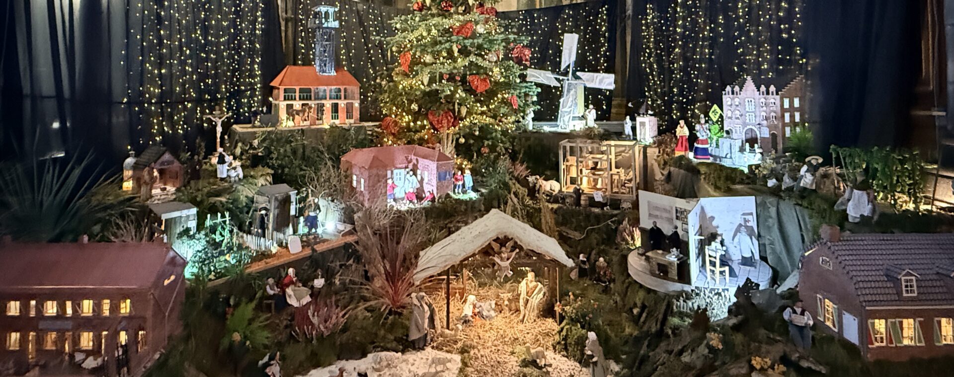 Grande crèche régionale de Noël à l’église Saint-Étienne de Lille :  un spectacle féérique pour petits et grands