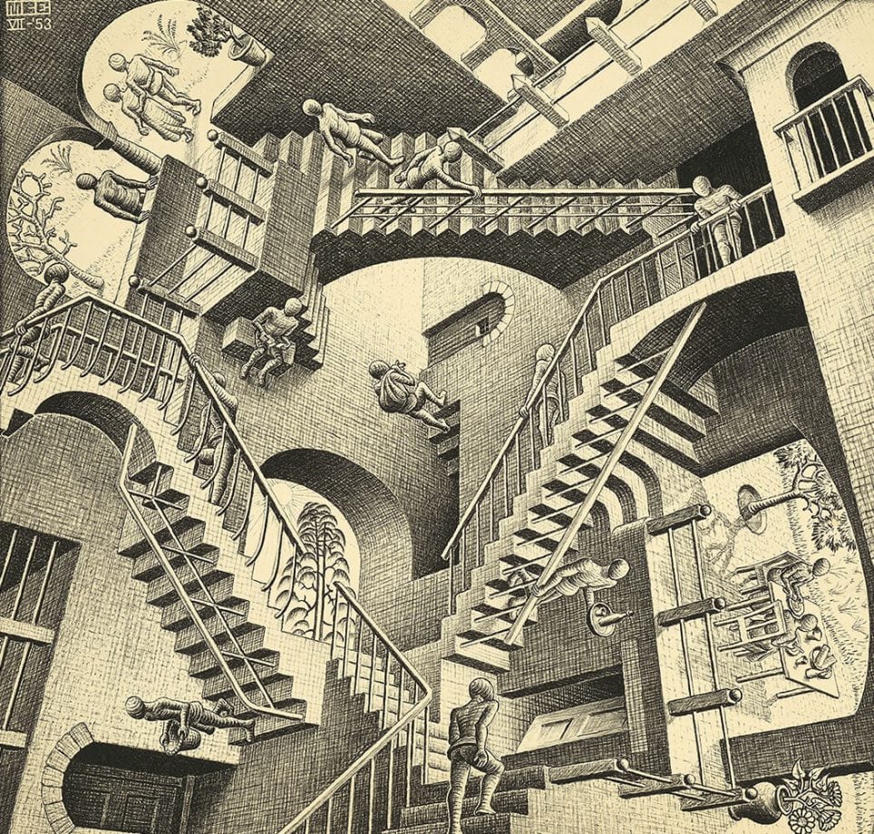 M.C Escher, Relativité