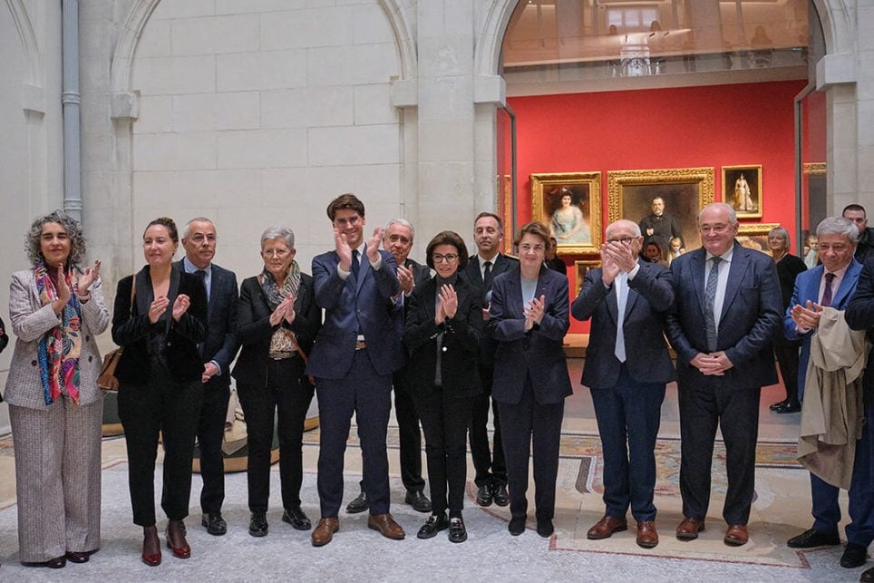 Rachida Dati et Laurence Des Cars lors de l’inauguration du musée Bonnat-Helleu