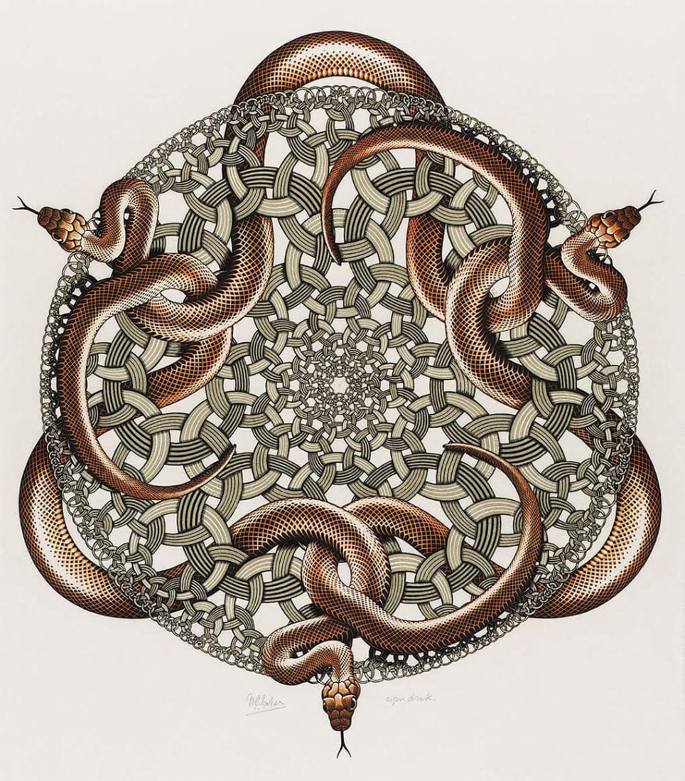 M.C. Escher, Serpents