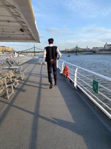 Robin sur le pont Croisieurope